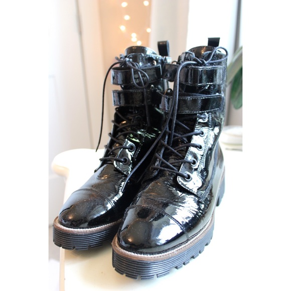 shellys london tyra combat boot